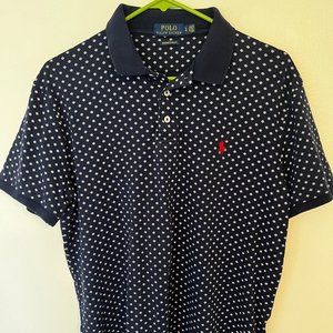 Polo Mens Blue Size: Large